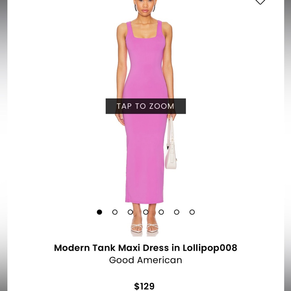 Pink Tank Maxi Dress